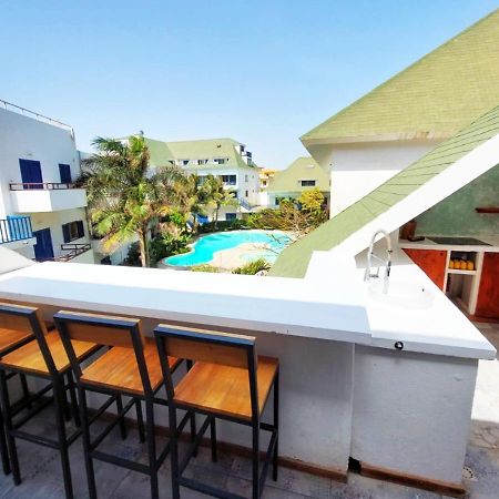 Penthouse With Rooftopbar, Fiber Wifi, Next To The Beach! Santa Maria Exteriér fotografie