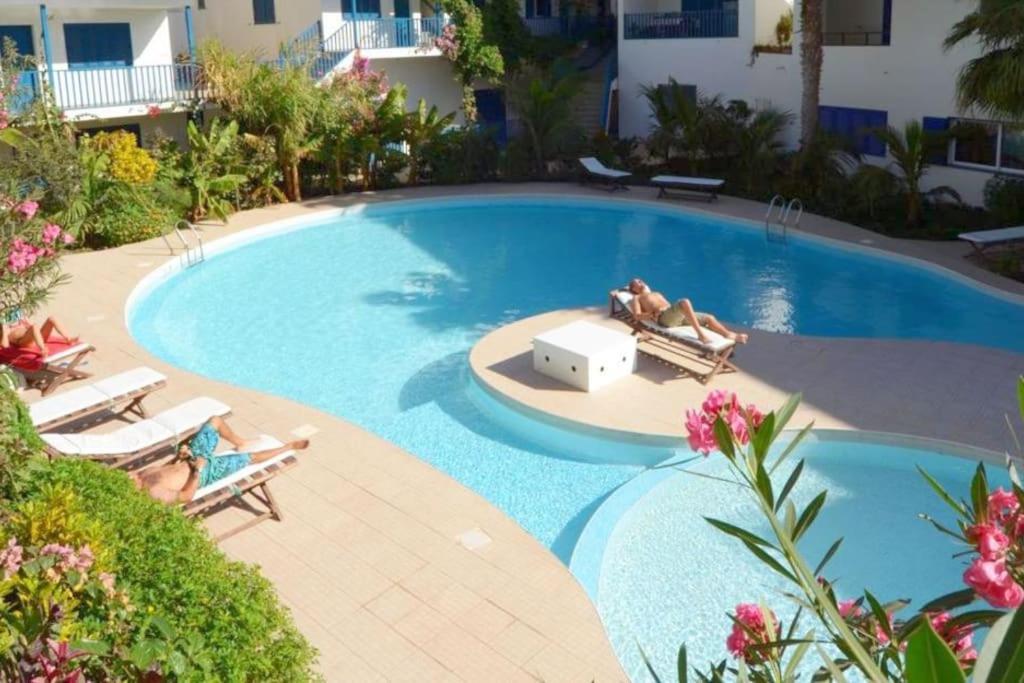 Penthouse With Rooftopbar, Fiber Wifi, Next To The Beach! Santa Maria Exteriér fotografie