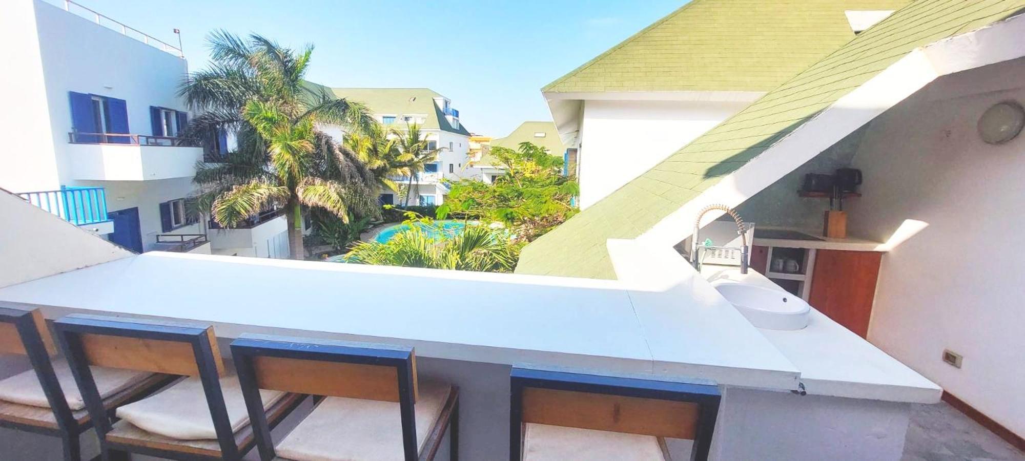 Penthouse With Rooftopbar, Fiber Wifi, Next To The Beach! Santa Maria Exteriér fotografie